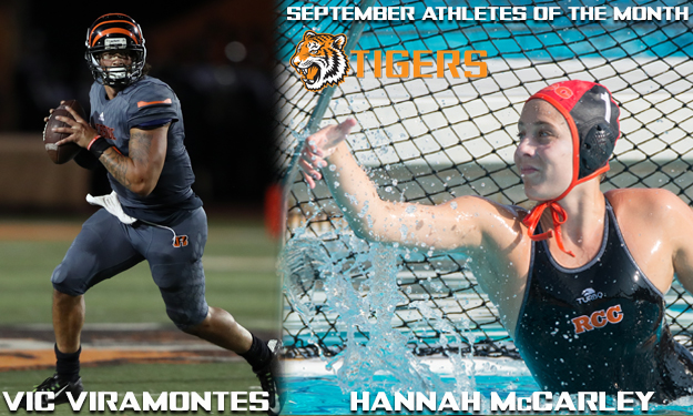 Hannah McCarley & Vic Viramontes Named S.A.A.C. September Athletes of the Month
