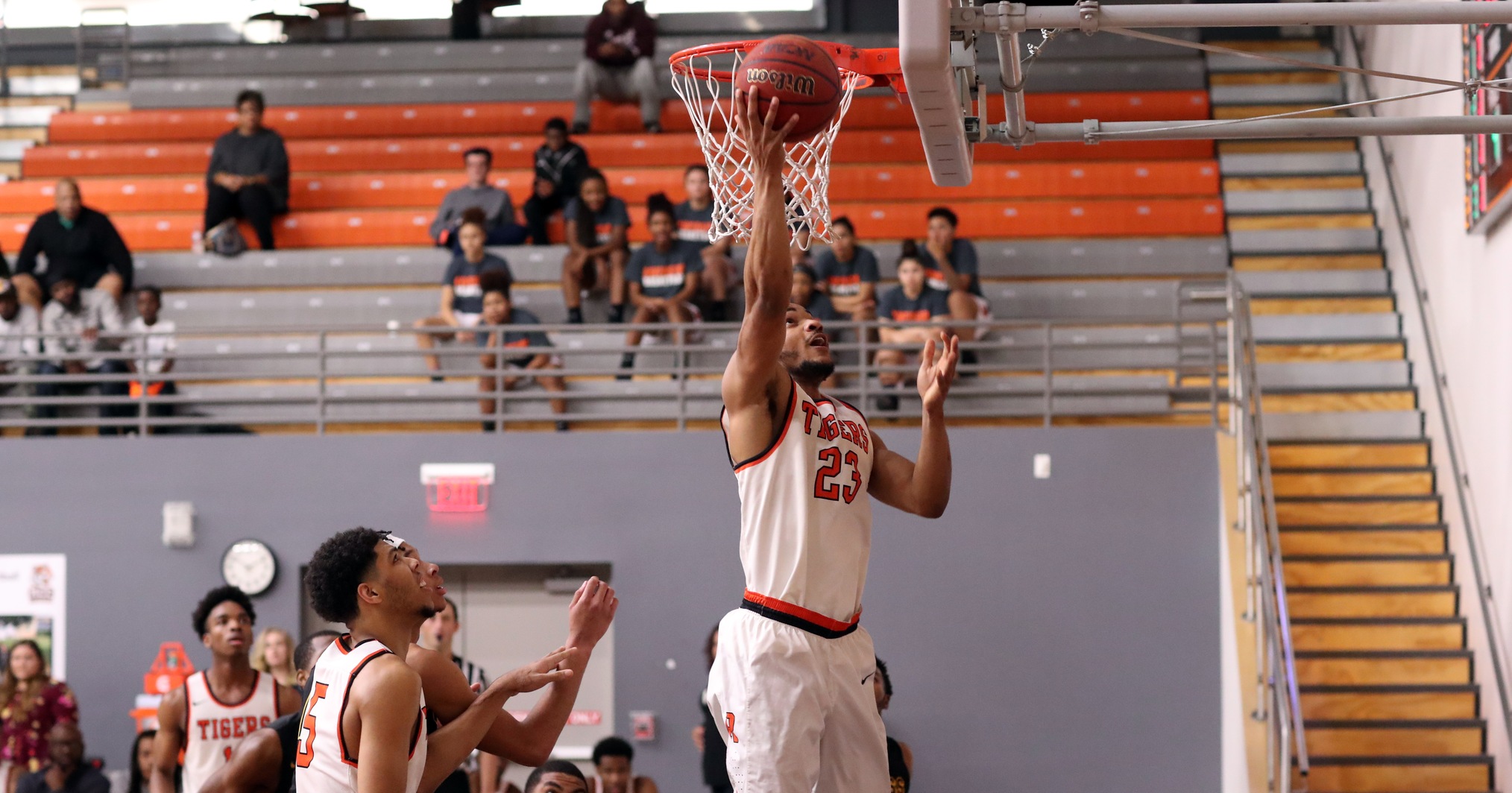 Chris Harper recorded 13 points and seven rebounds in a victory over Irvine Valley on Friday night. (Photo by Bobby R. Hester)