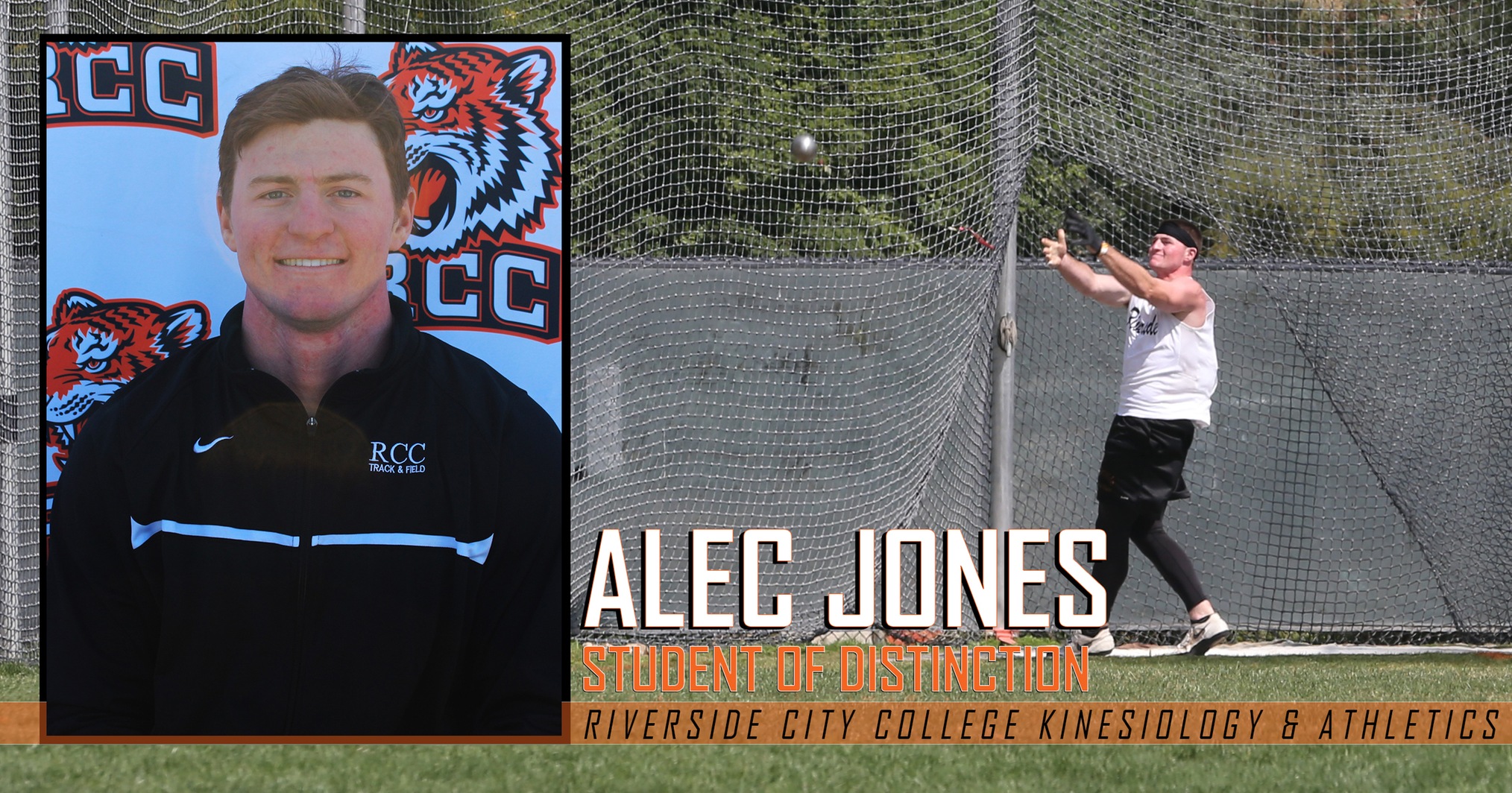 Alec Jones Named RCC’s Kinesiology & Athletics Student of Distinction