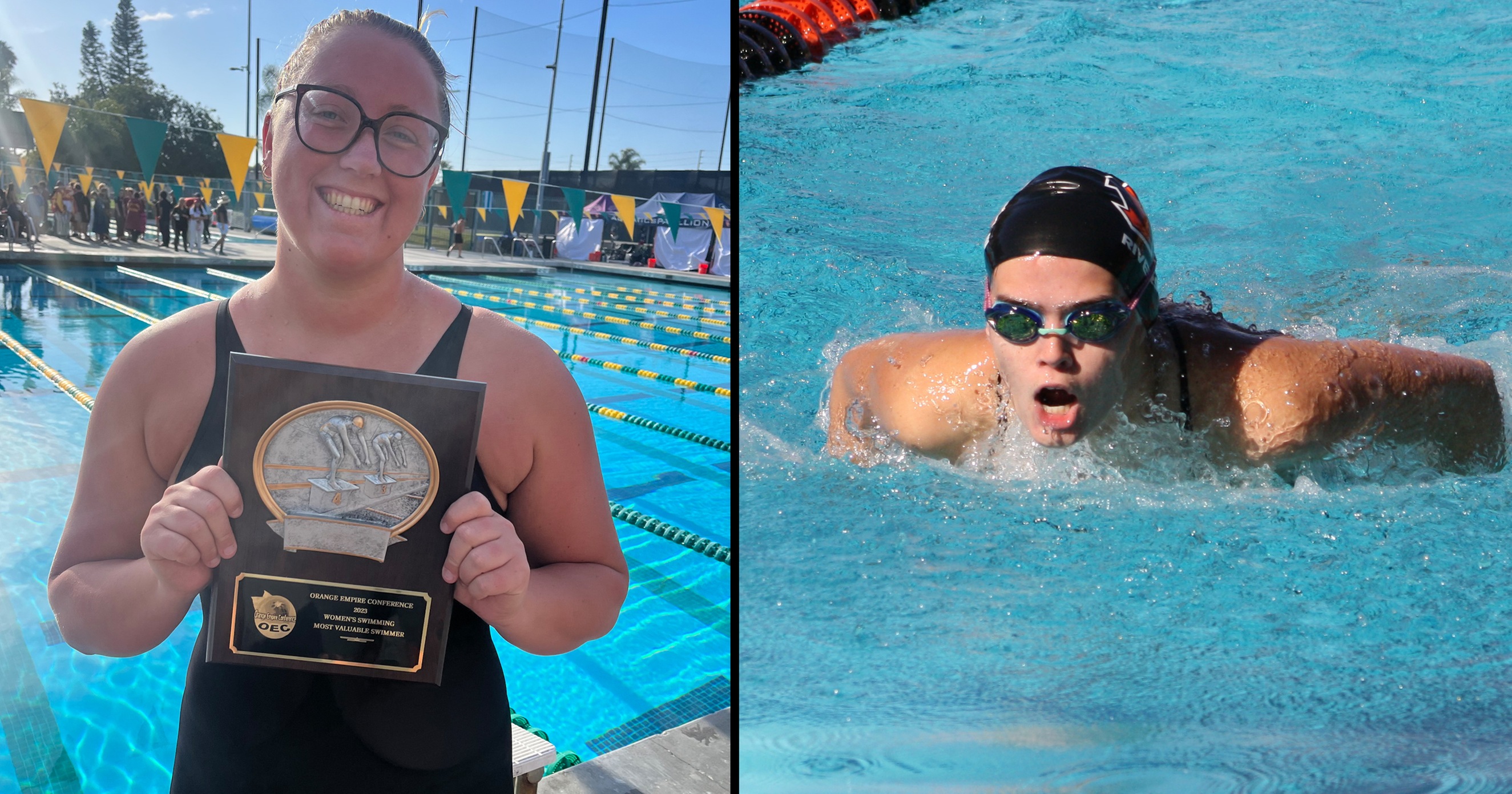 Jessie Nelson Named OEC Champ Swimmer of the Meet, Tigers Place Second Overall